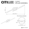 Миниатюра фото потолочный светильник с пультом ду citilux trent cl203621 | 220svet.ru